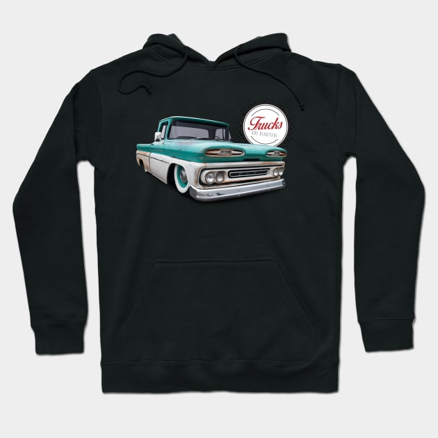 1961 Chevrolet Apache Pickup Truck Hoodie by 6thGear